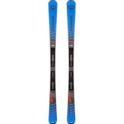 Narty zjazdowe męskie Rossignol REACT RTI z wiązaniami LOOK NX 12 Konect