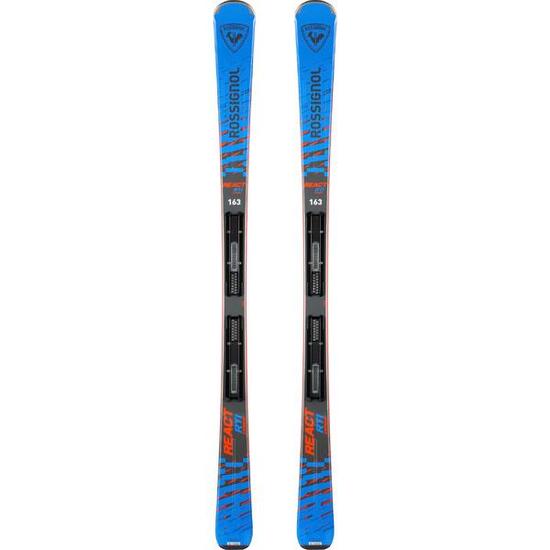 Narty zjazdowe męskie Rossignol REACT RTI z wiązaniami LOOK NX 12 Konect