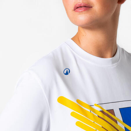 Футболка VB Training для волейболу чоловіча/жіноча біла