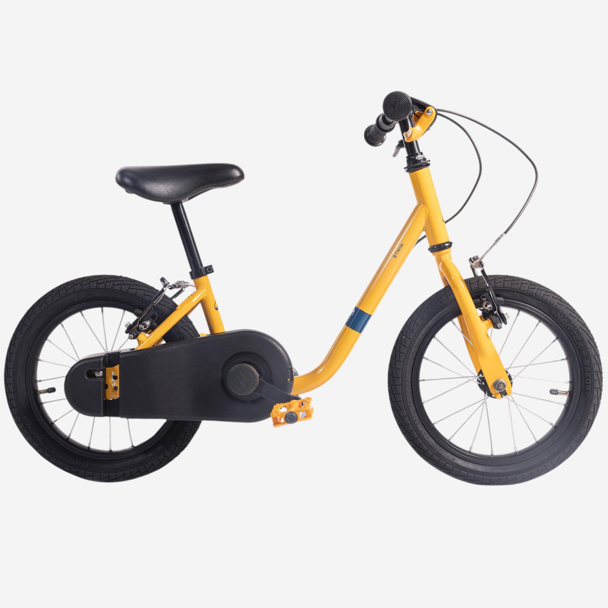 Kids 3 - 5 Years Learning Bike Discover 500 - Yellow