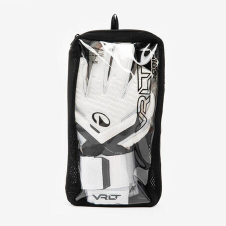 Рукавиці воротарські F900 для дорослих білі/червоні