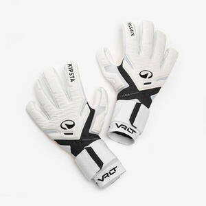 Guantes de portero de fútbol F900 VIRALTO adulto blanco negro