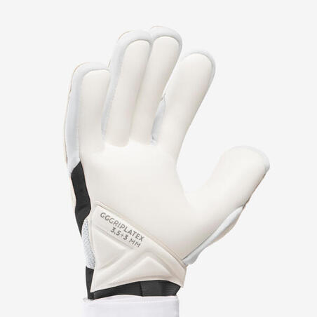 Рукавиці воротарські F900 для дорослих білі/червоні