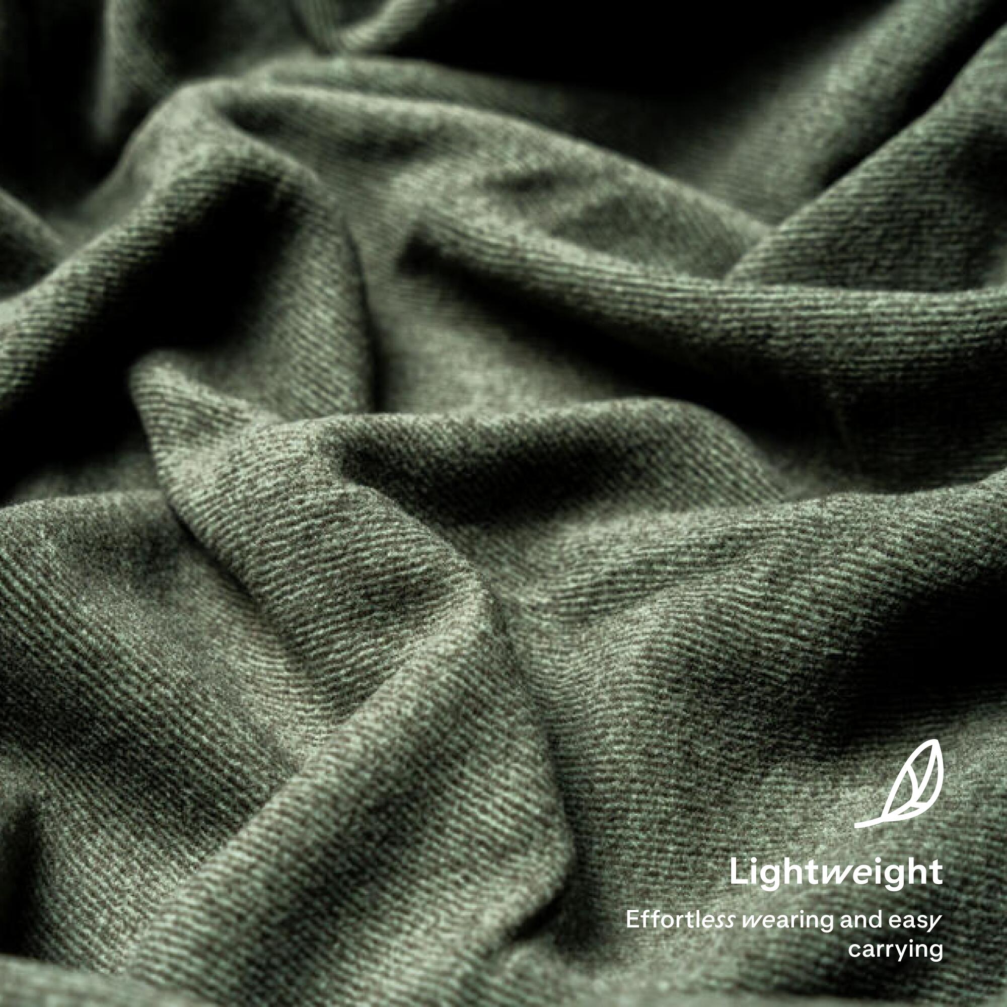 Men’s Mountain Hiking Fleece MH100 Full Zip - Green