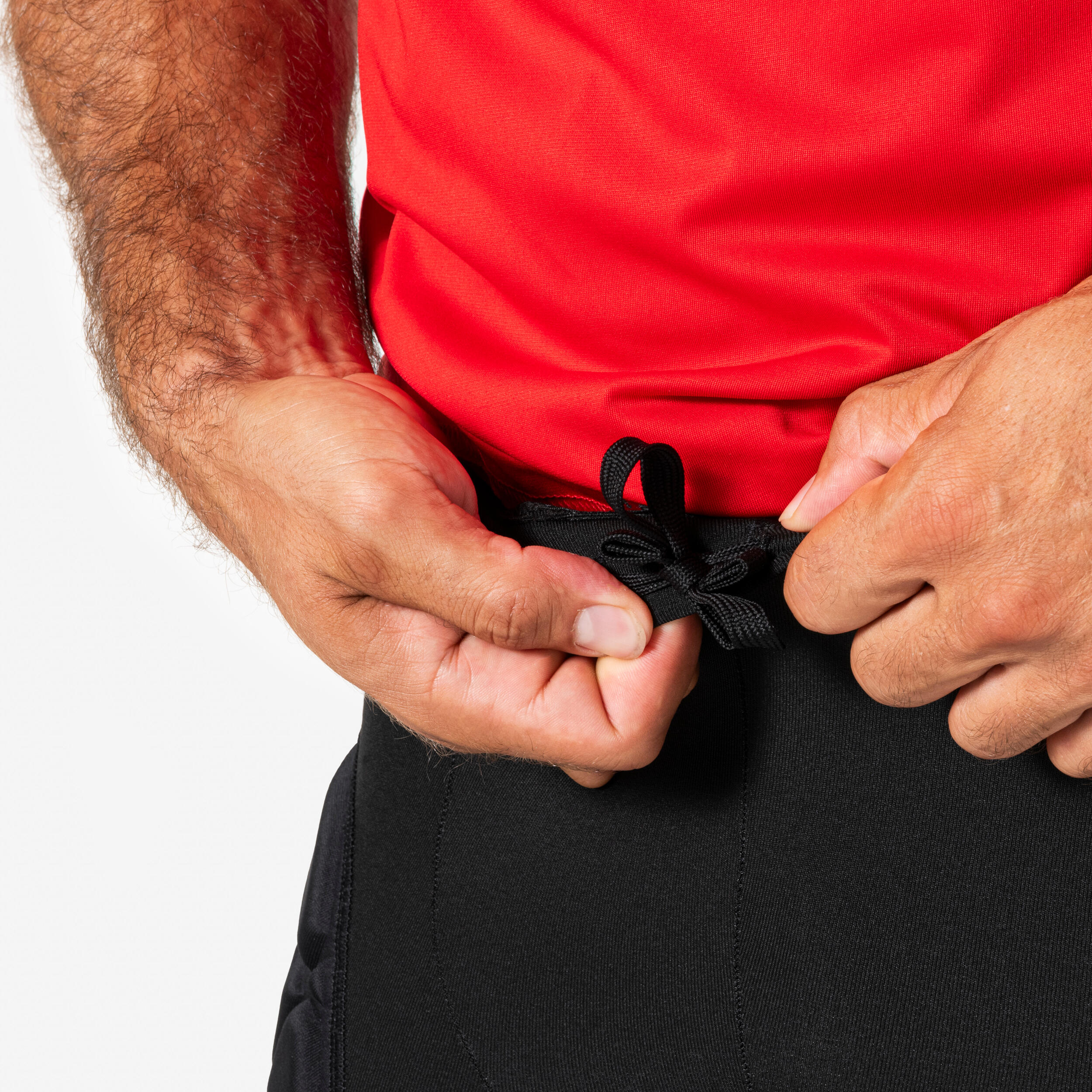 Sous-short de protection de handball adulte, HSH500P noir 6/7