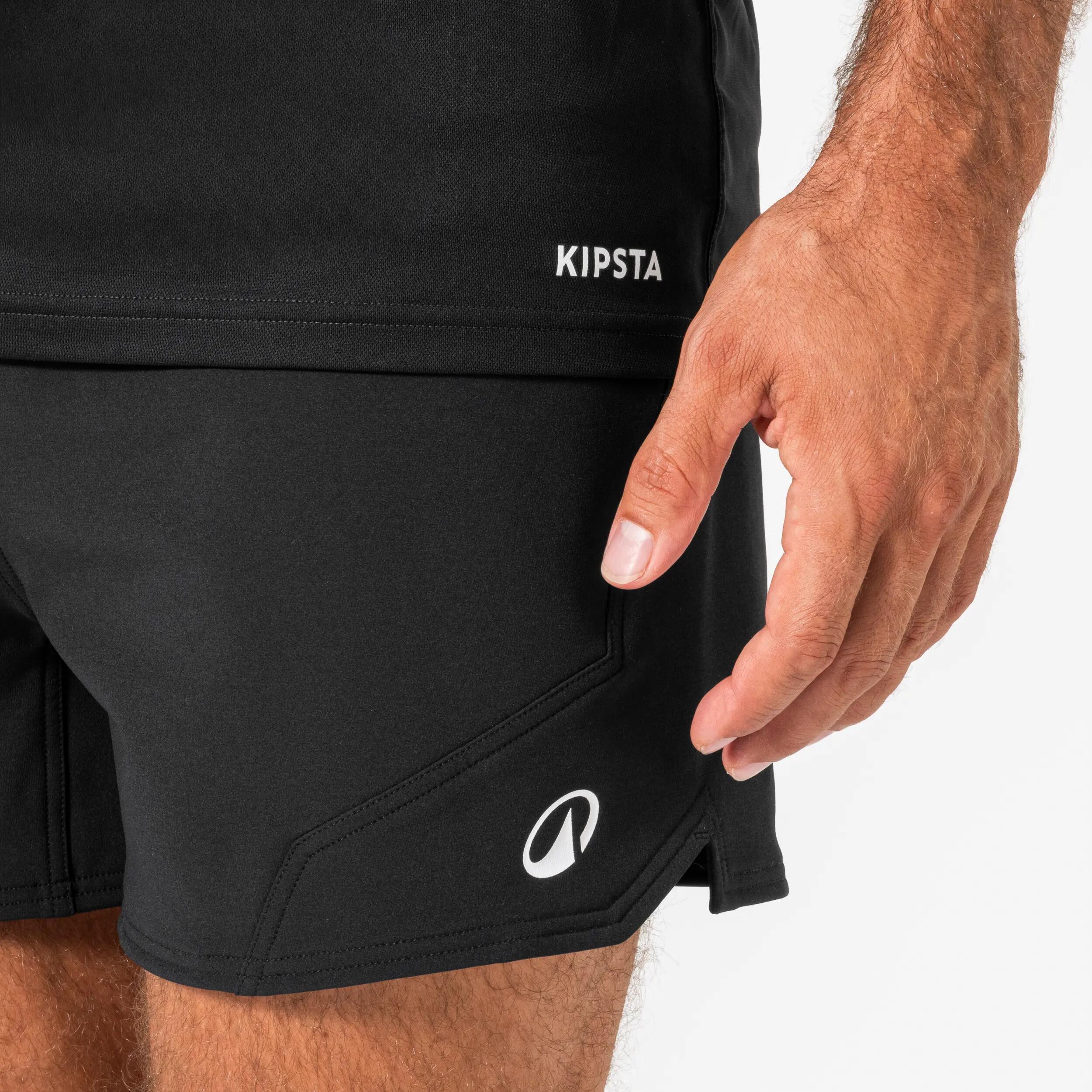 Men's Rugby Shorts R500 - Black -  3