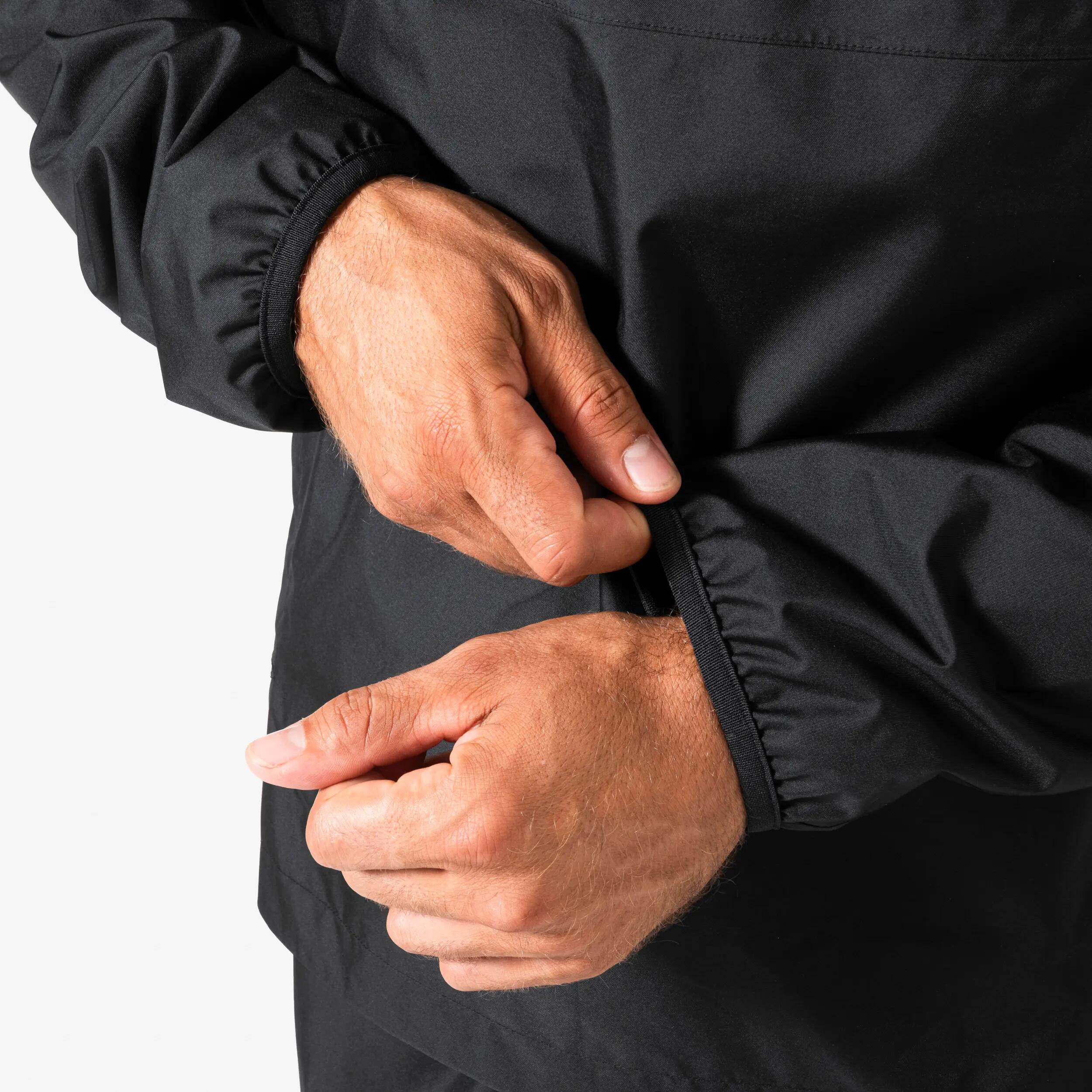 Ragbyová nepromokavá bunda Smocktop černá 500 6/6