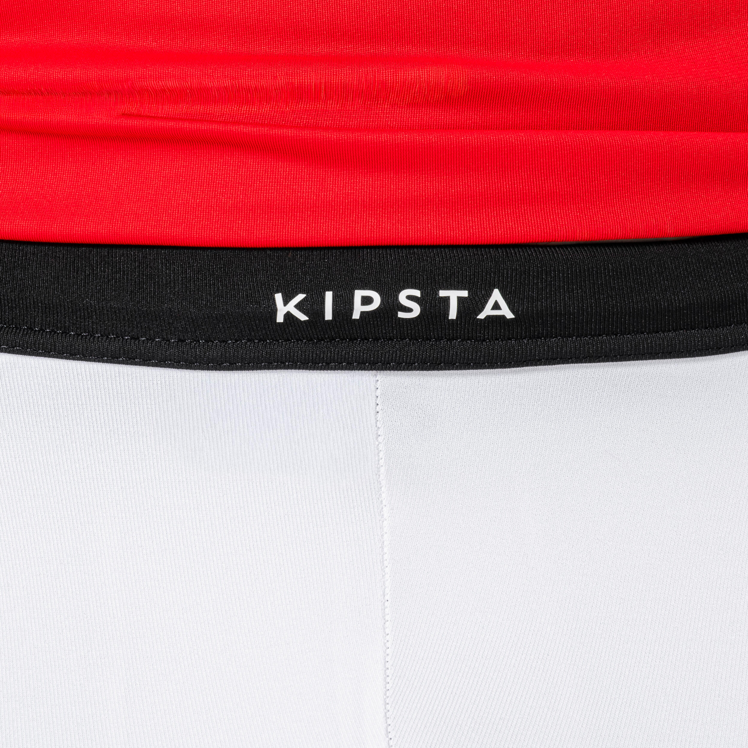 Sous-short de protection de handball adulte, HSH500P blanc 8/9