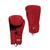 Gants de boxe training avec mousse ergonomique, rouge