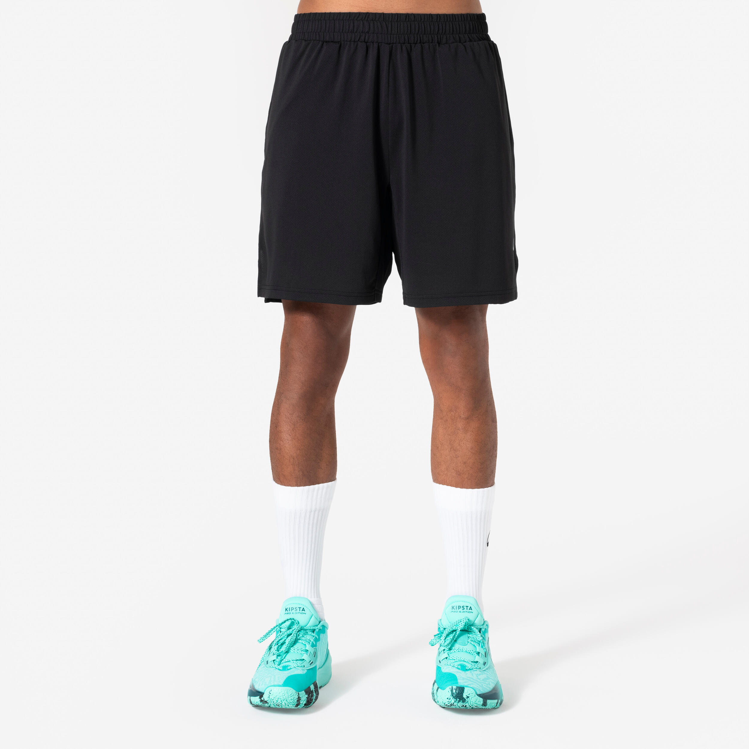 Short de basketball avec poches, 500 - KIPSTA