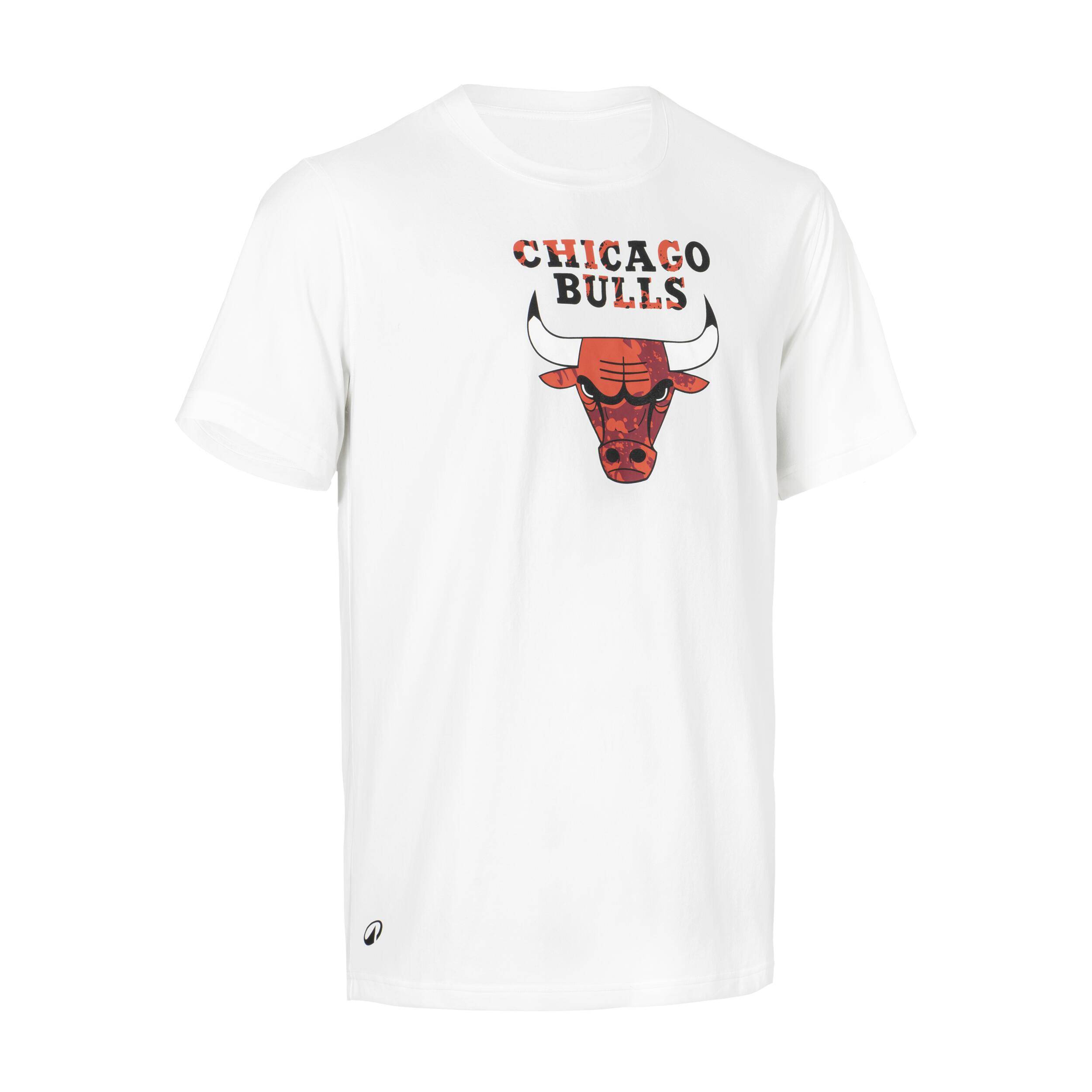 Unisex NBA Bulls Basketball T-shirt, 900 - White -  4