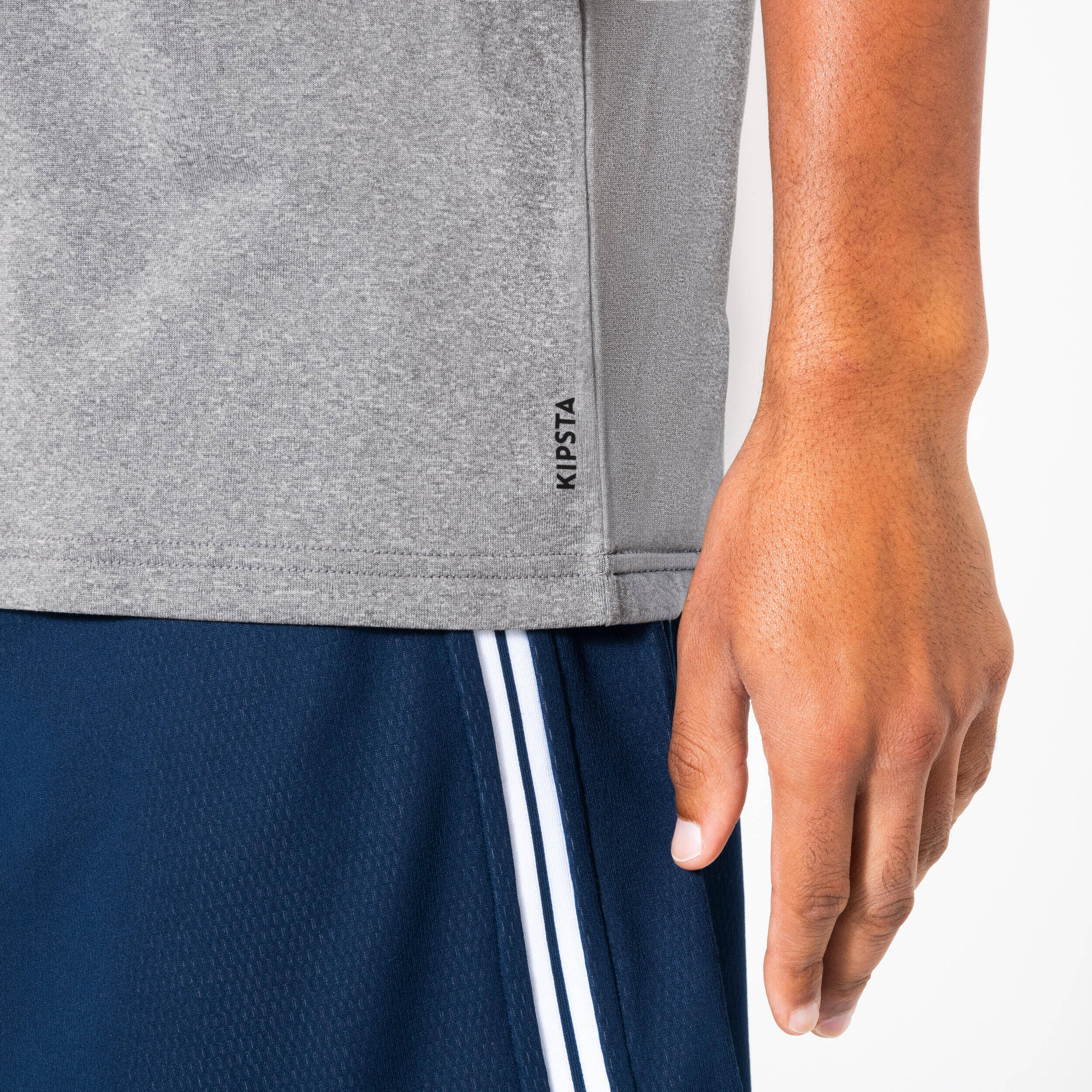 Men's/Women's Sleeveless Basketball Shirt Fast 500 - Grey -  5