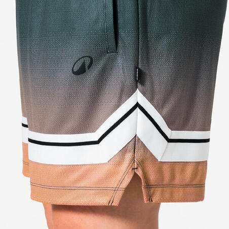 Шорти баскетбольні SH900 чоловічі/жіночі NBA зелені/помаранчеві