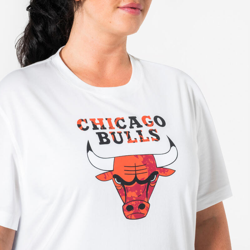 NBA Bulls Yetişkin Basketbol Tişörtü - Beyaz - 900