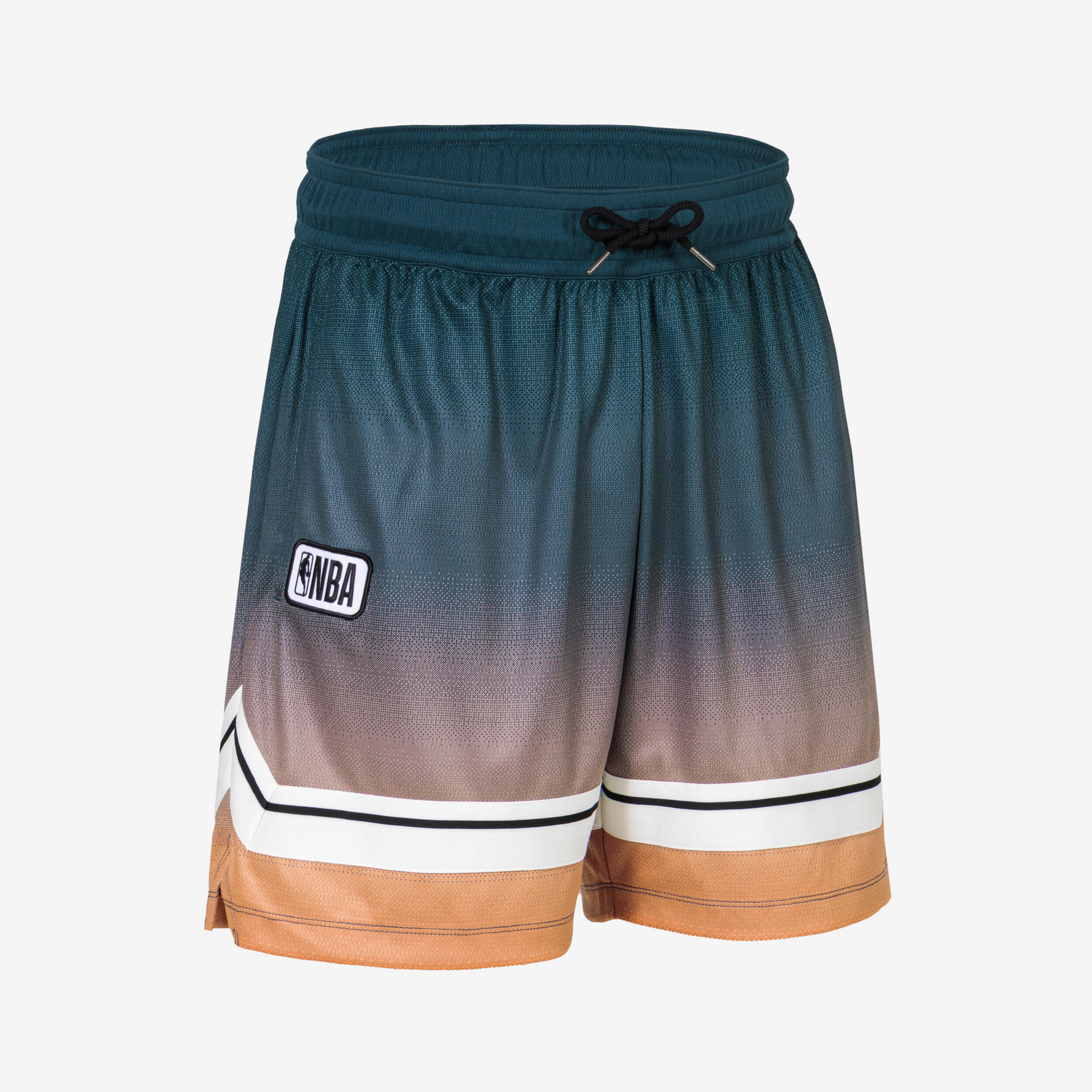 NBA-Basketball-Shorts für Männer und Frauen, 900 grün und orange 2/7
