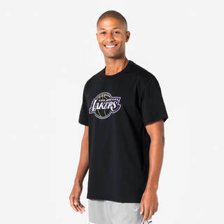 Unisex NBA Lakers Basketball T-shirt, 900 - Black/Purple