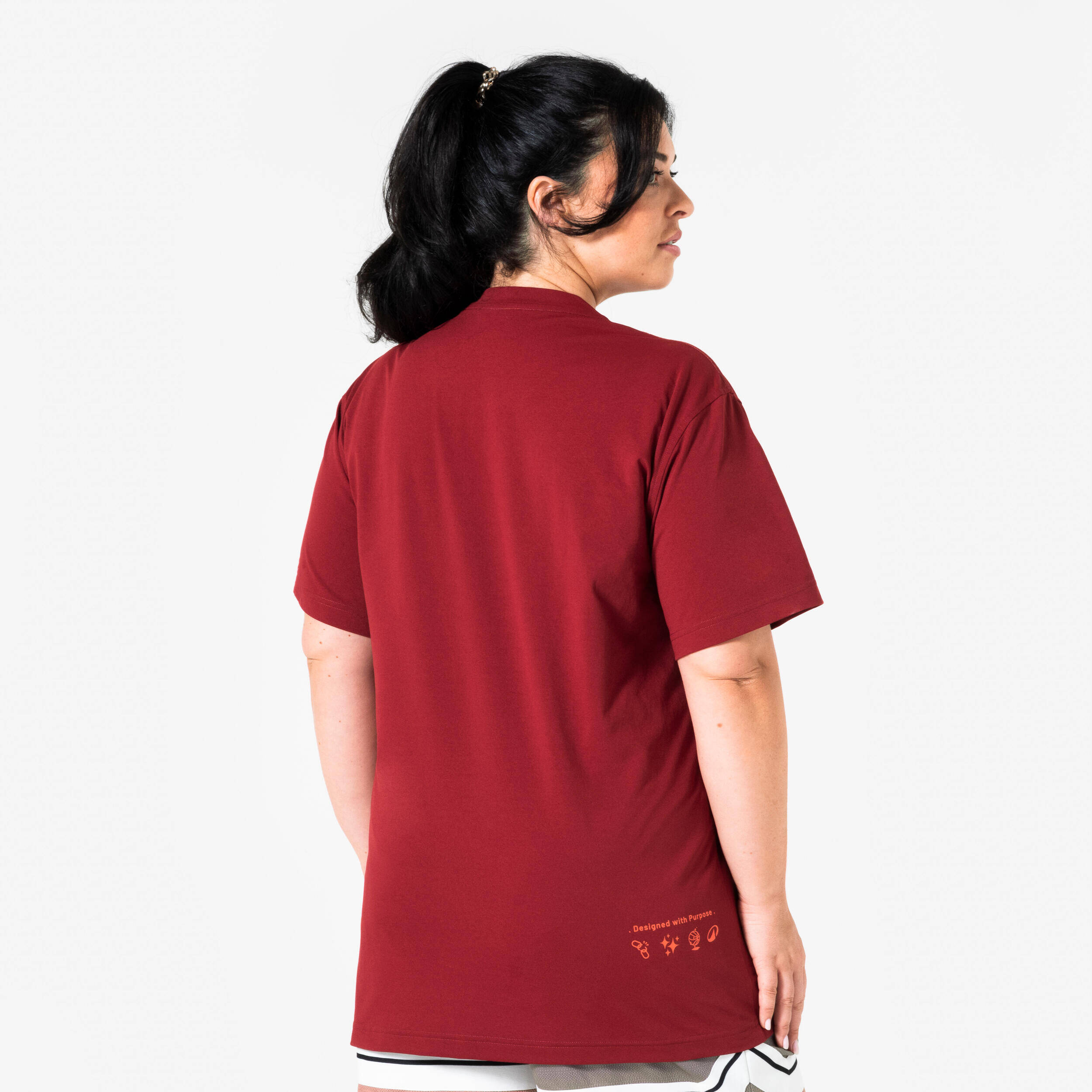 Unisex NBA Bulls Basketball T-shirt 900 - Red -  3