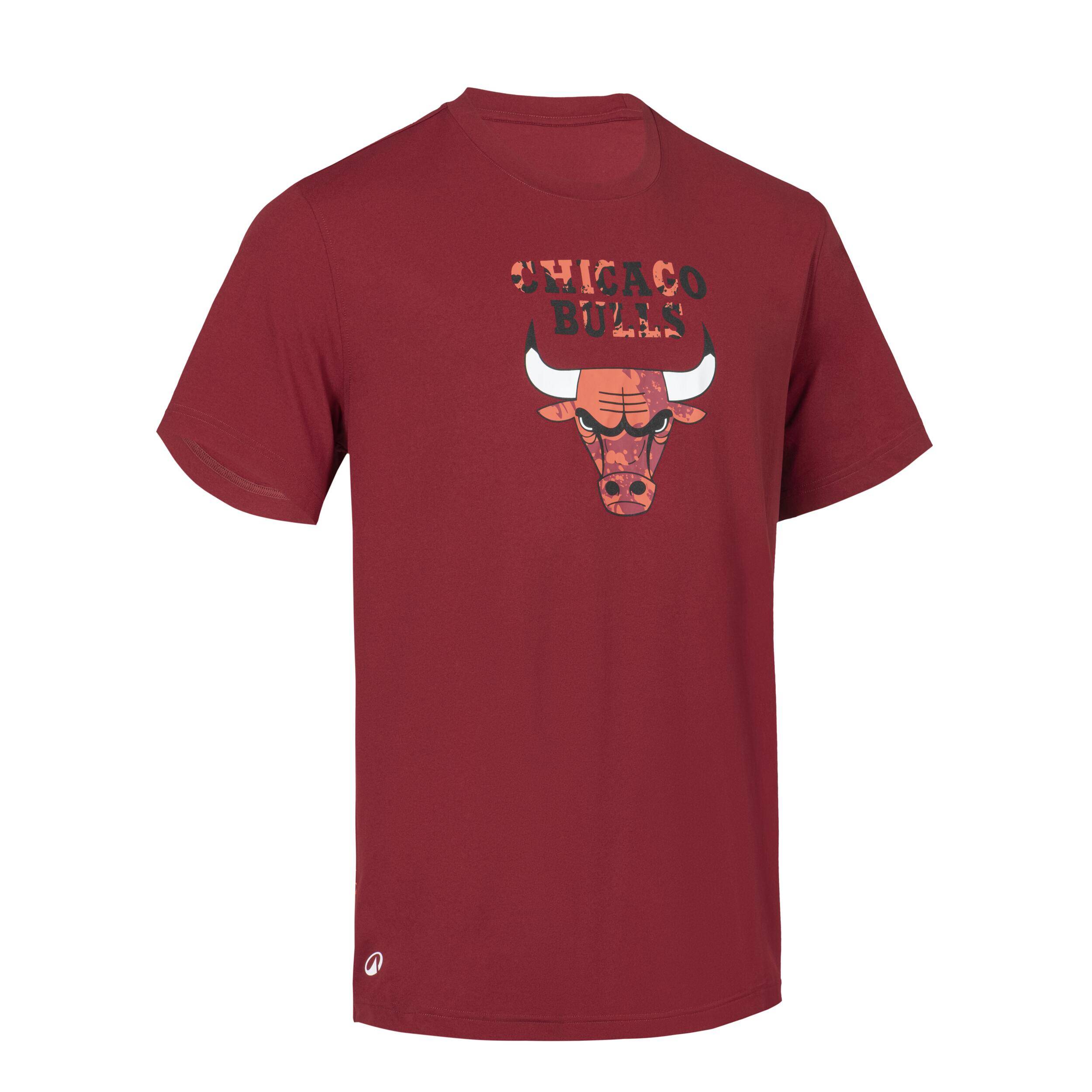 Unisex NBA Bulls Basketball T-shirt 900 - Red -  4