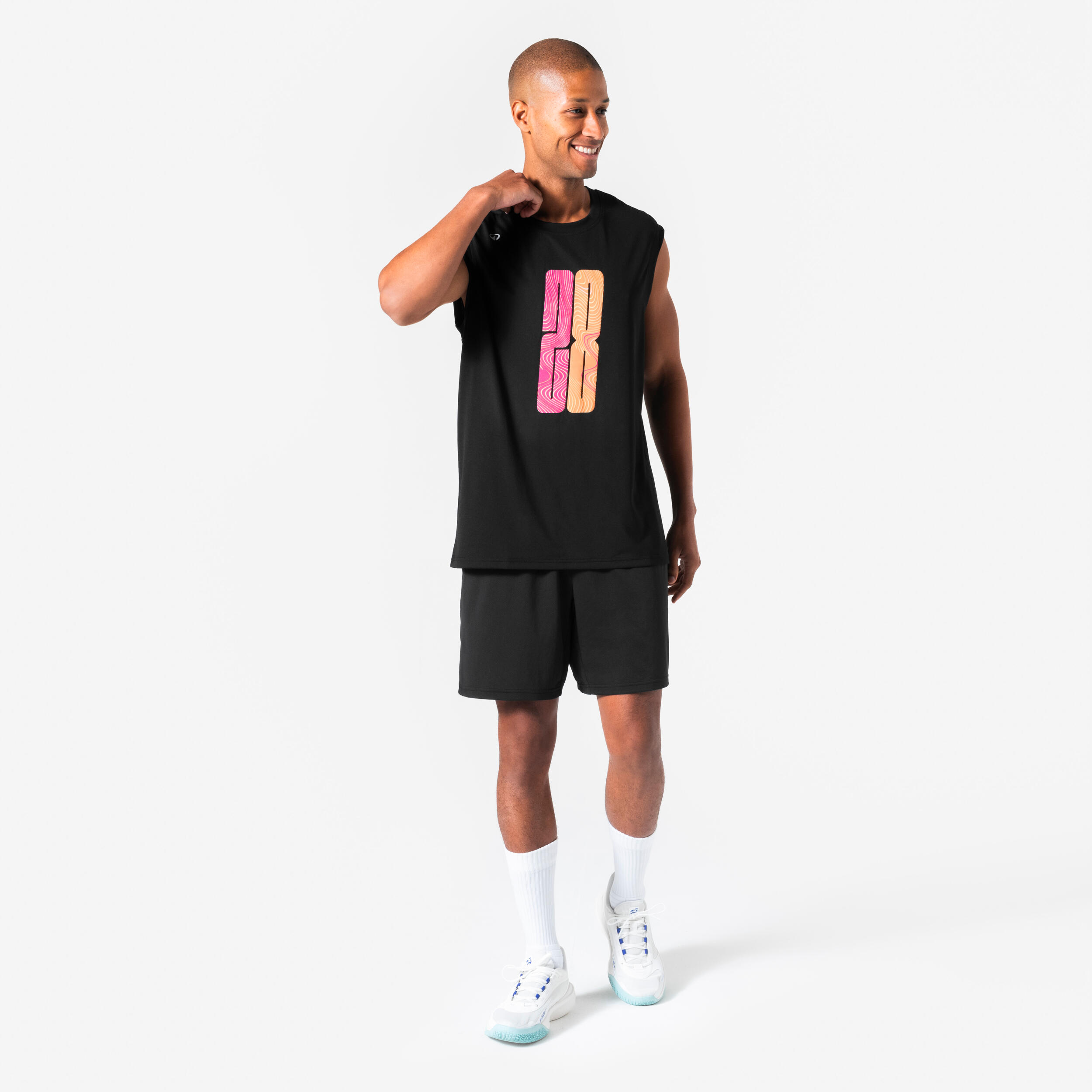 M/W Sleeveless Basketball Jersey, Fast 500 - KIPSTA
