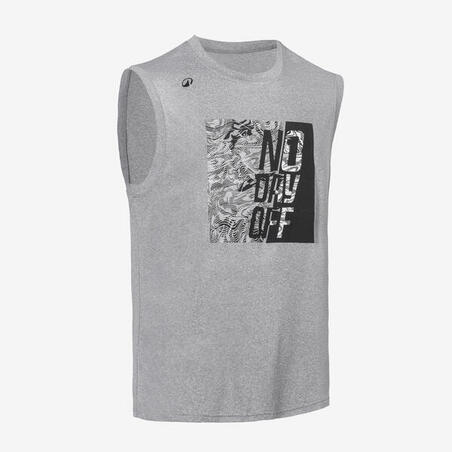 Майка для баскетболу унісекс Fast 500 сіра