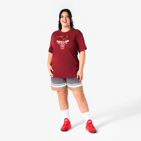 Шорти баскетбольні SH900 чоловічі/жіночі NBA зелені/помаранчеві