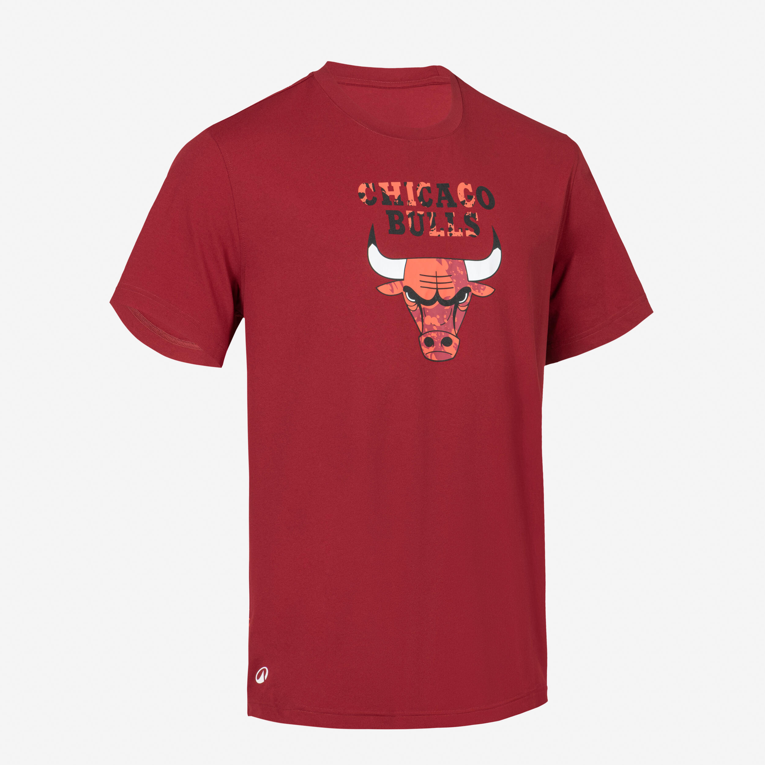 Kids' Basketball T-shirt NBA Chicago Bulls, 900 burgundy