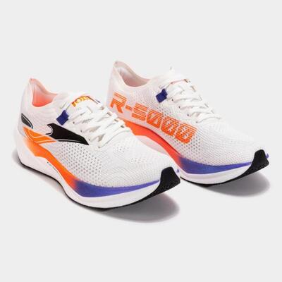 Zapatillas Trail running Joma TR6000 Hombre - Blanco, Naranja y Azul