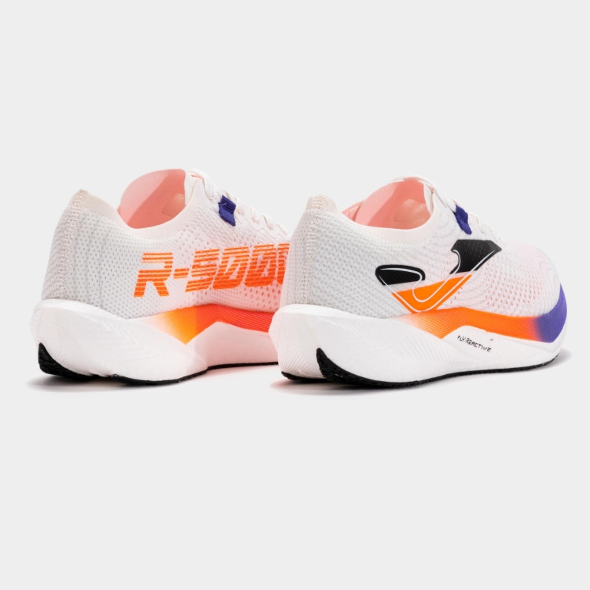 Zapatillas Trail running Joma TR5000 Hombre - Blanco, Naranja y Azul 4/5