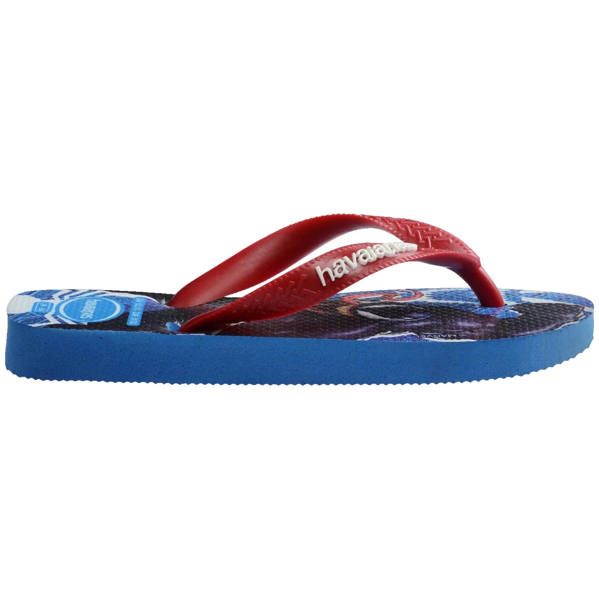 Chanclas para Niños Havaianas Marvel II - Azul/Rojo 3/6