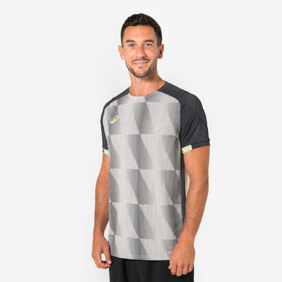 Maglia calcio adulto VIRALTO DOPE grigio-nero