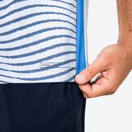 Футболка Viralto Ripples для футболу світло-блакитна/синя