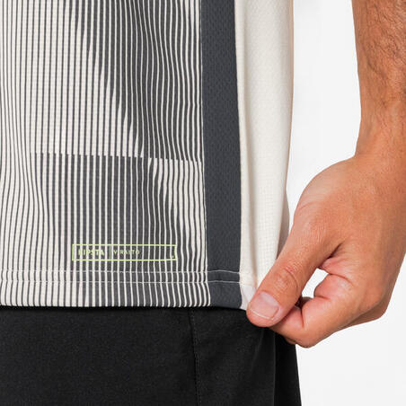 Футболка Viralto Dope для футболу сіра/чорна