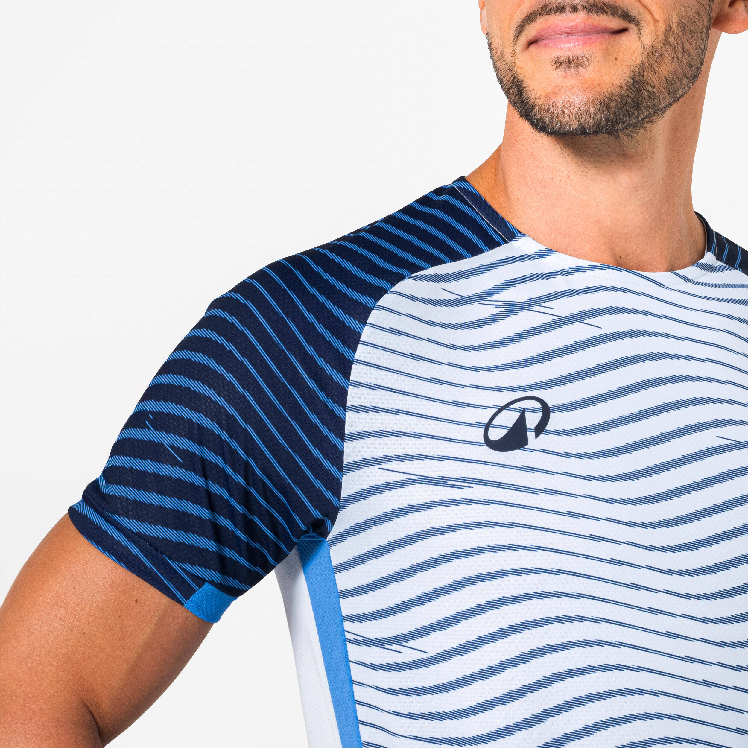 Adult Short Sleeve Football Shirt Viralto Ripples - Blue 2026 -  3