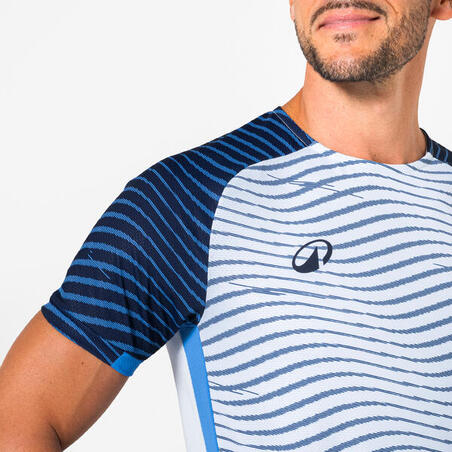 Футболка Viralto Ripples для футболу світло-блакитна/синя