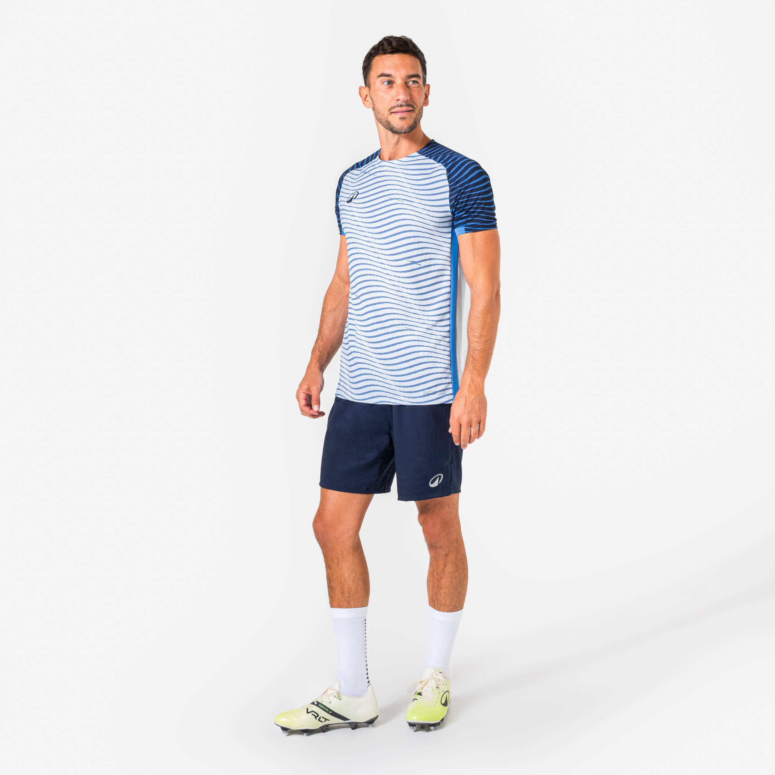 Adult Short Sleeve Football Shirt Viralto Ripples - Blue 2026 -  2