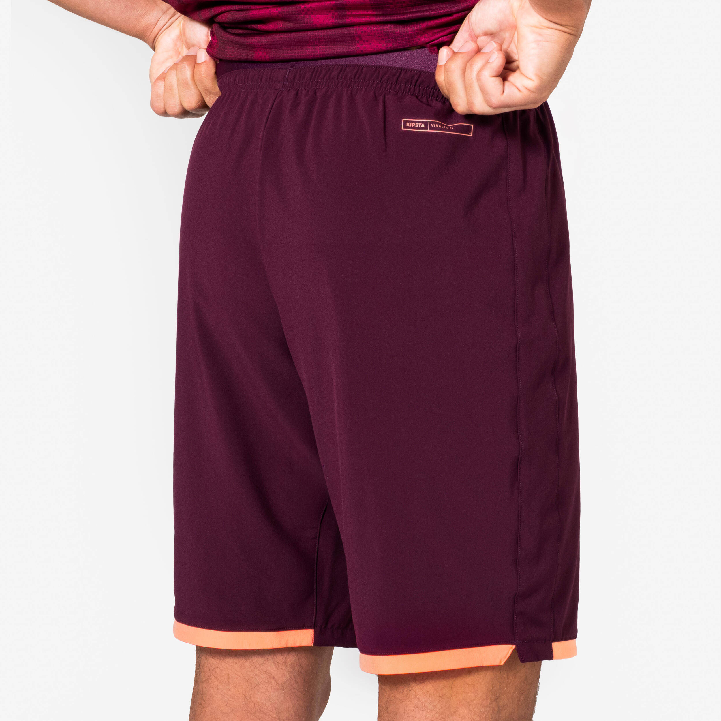 Adult Football Shorts Viralto II - Cherry -  4