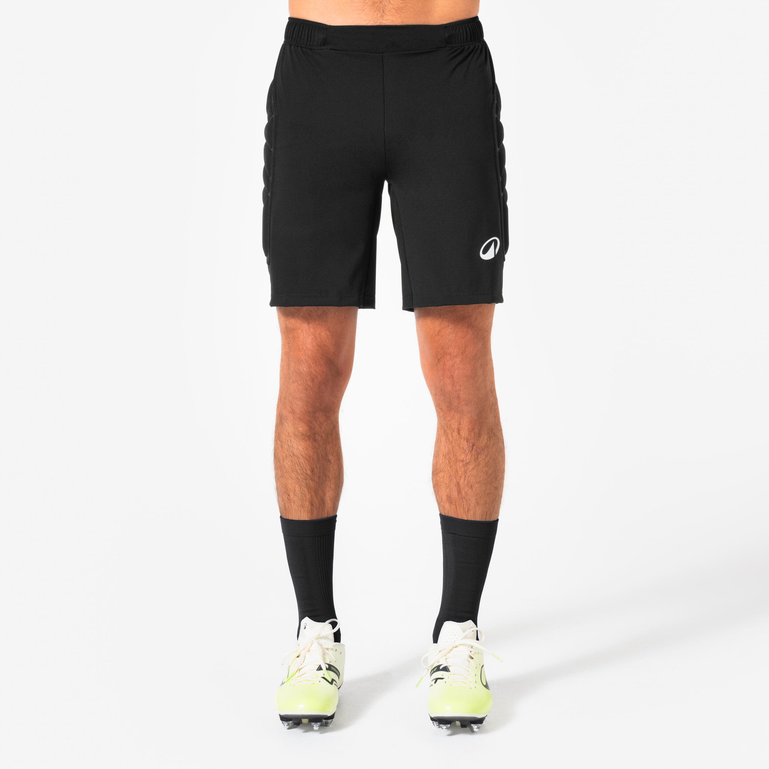 Short de gardien de but avec protection adulte, F500 Noir 3/9