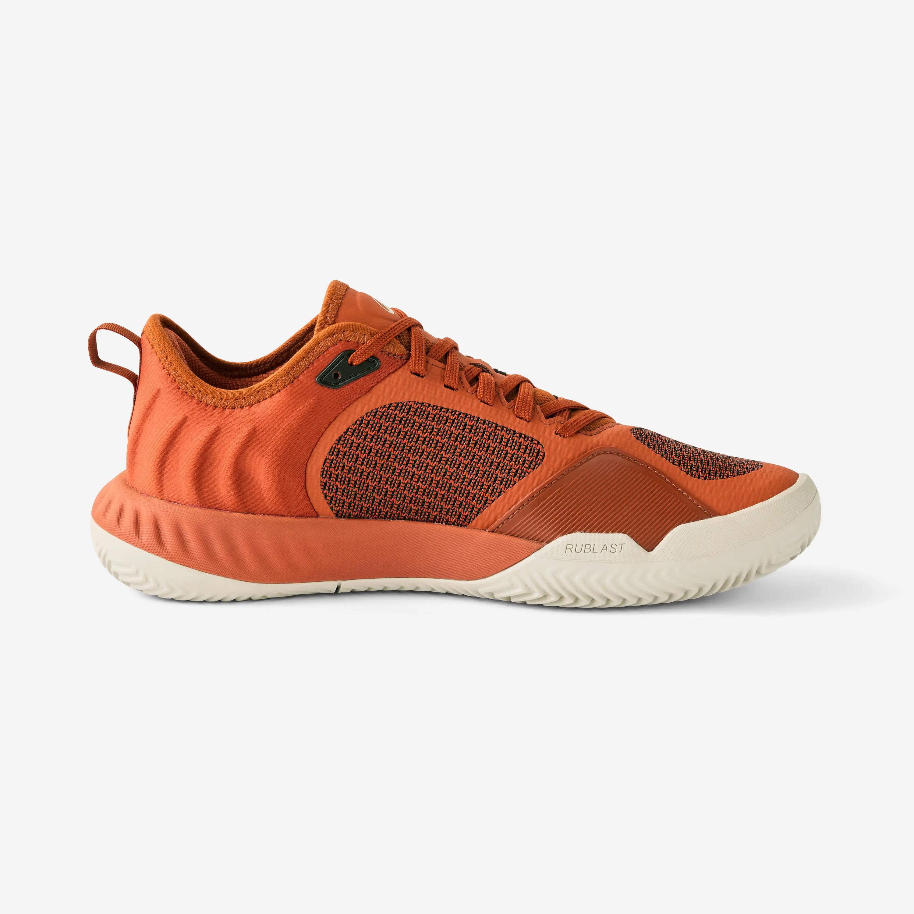Men's Durable Clay Court Tennis Shoes Unrupt Team - Brown -  5