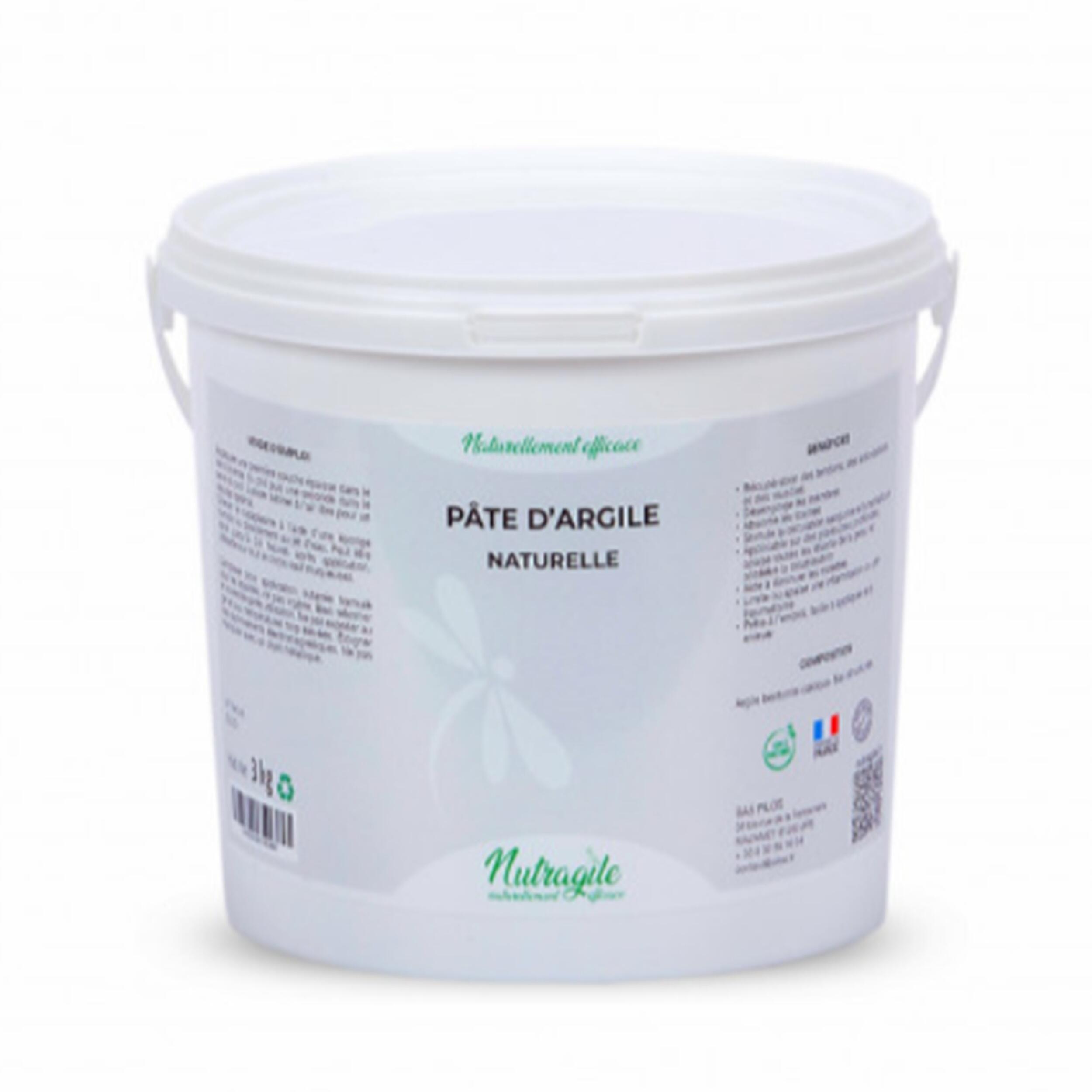 ARGILE NATURELLE 3KG NUTRAGILE 1/1
