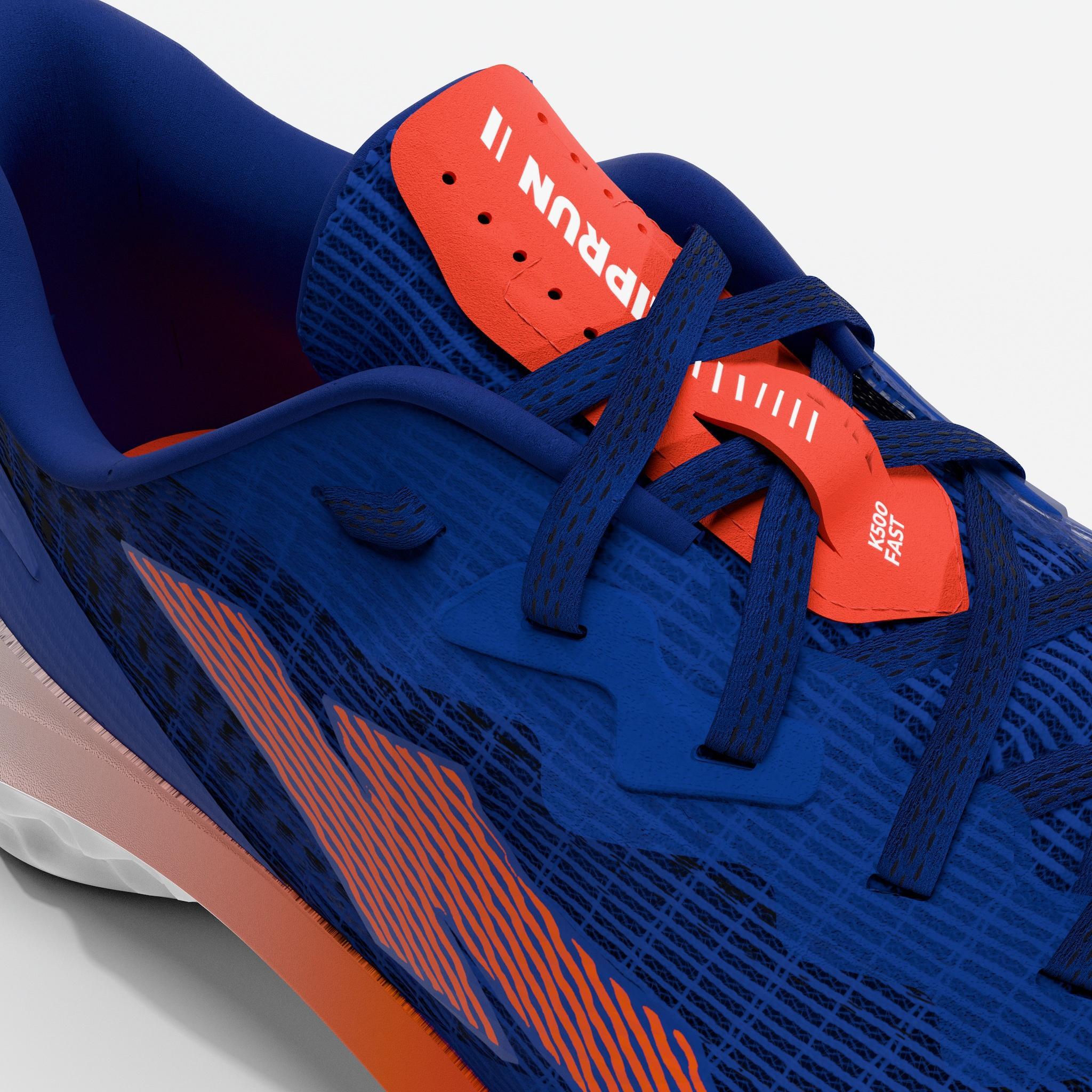 Scarpe running bambino K 500 FAST blu-rosso 9/9