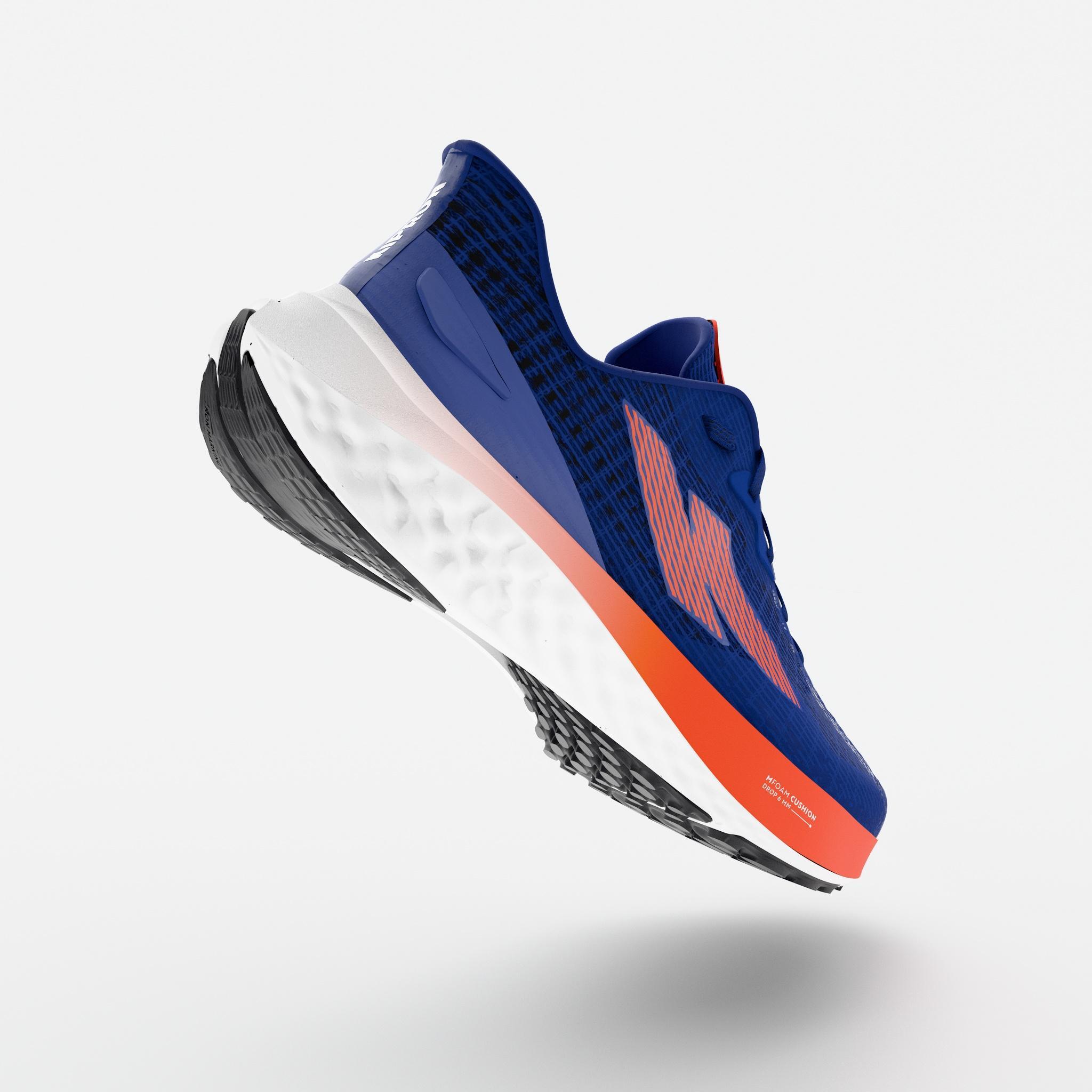 Scarpe running bambino K 500 FAST blu-rosso 3/9