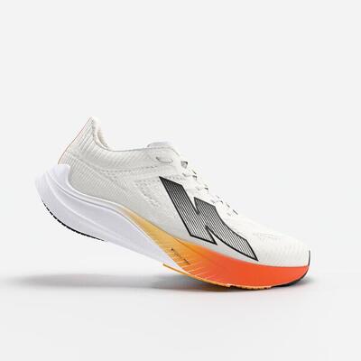 Scarpe running uomo KIPSTORM INTERVAL bianco-rosso
