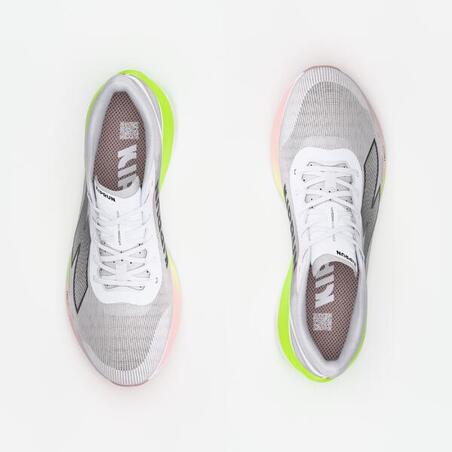 Кросівки жіночі KD900X.2 для бігу з карбоновою вставкою світло-жовті