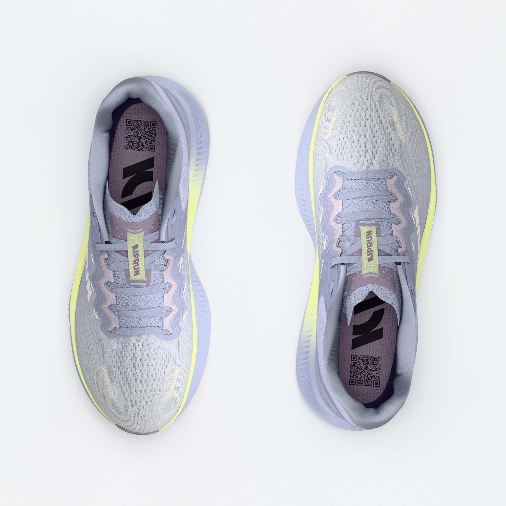 Herren-Laufschuhe Kipride Max, Strasse, Violett/Gelb 6/13