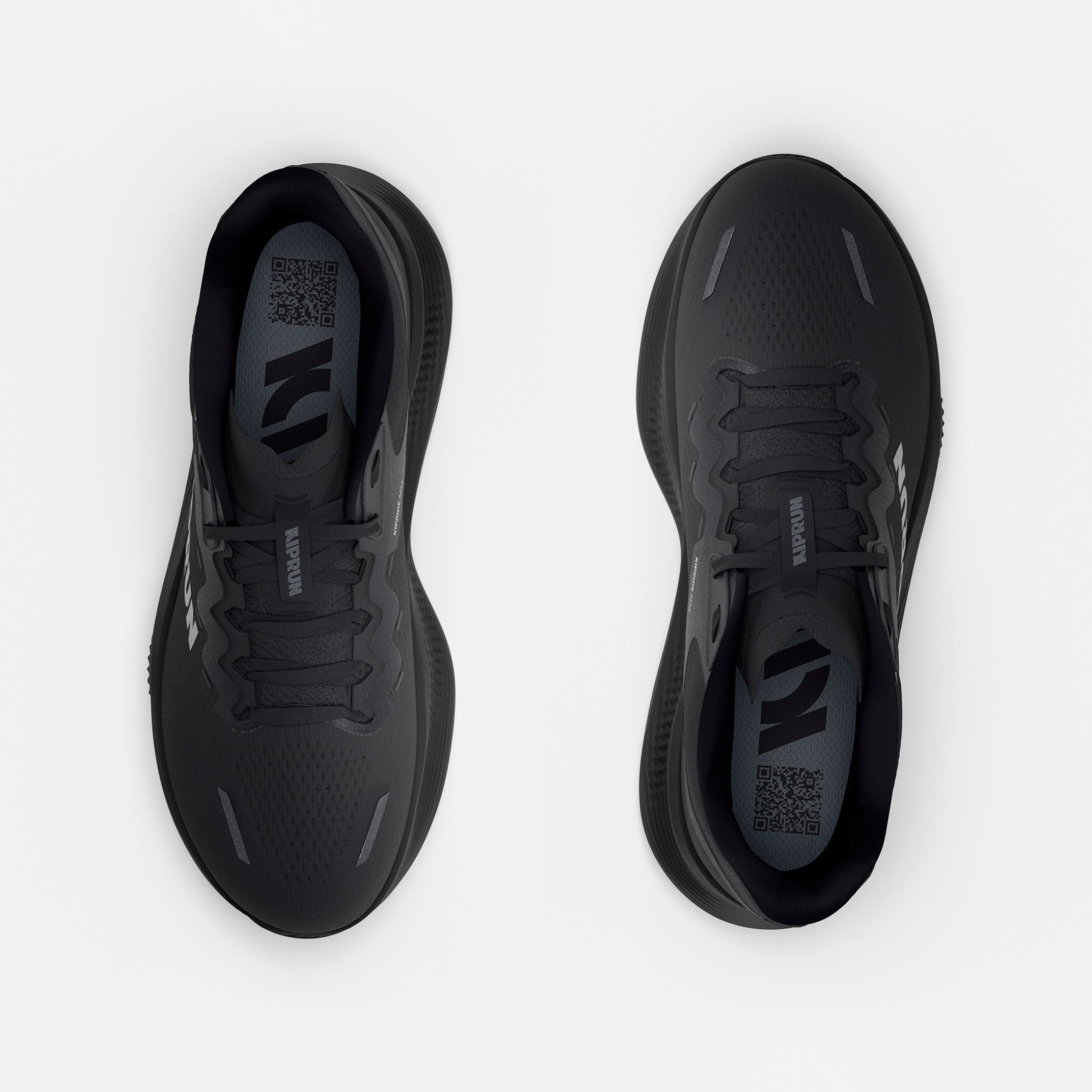 Strassenlaufschuh Damen, Kiprun Kipride Max Schwarz 7/7