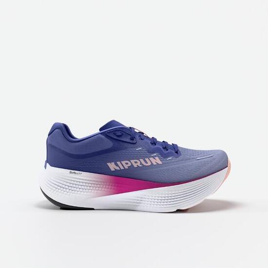 Chaussures de running route femme, Kiprun Kipride Max violet