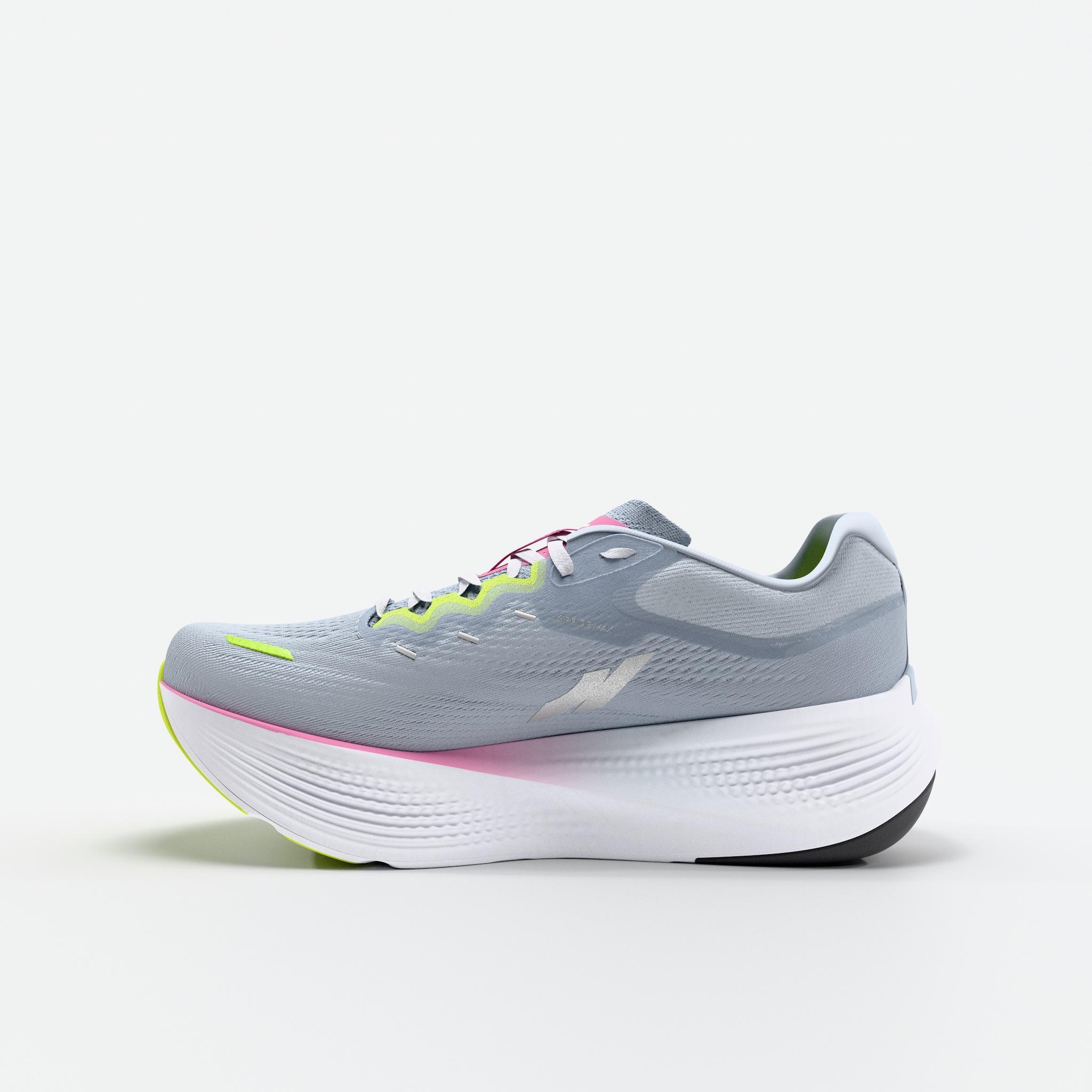 Chaussures de running route femme, Kiprun Kipride Max bleu clair 2/10
