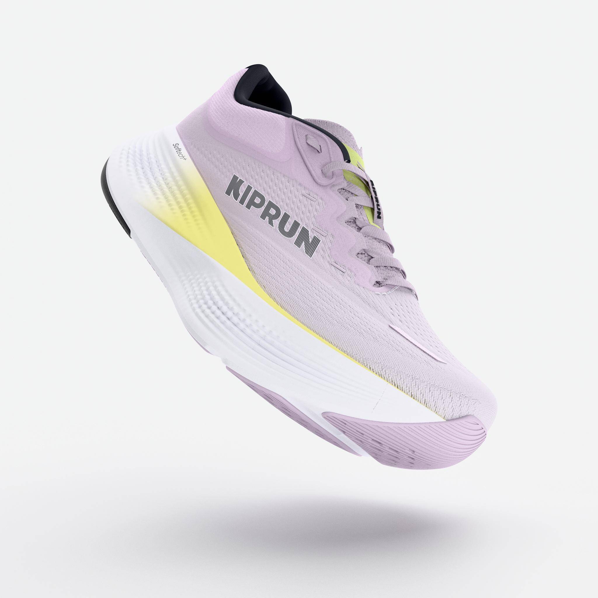 Women's road running shoes, Kiprun Kipride Max lila -  4