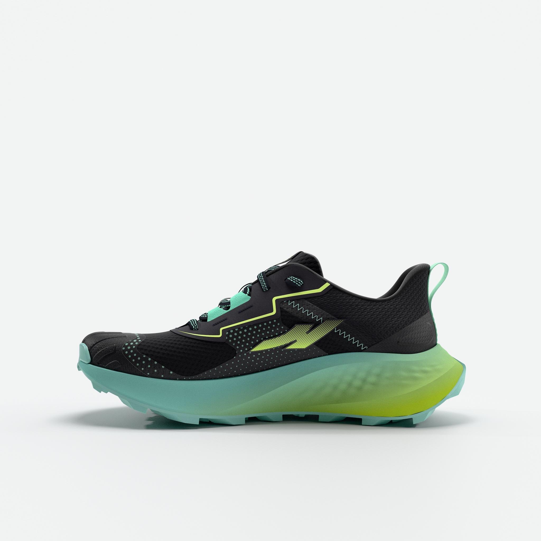 Trail- en veldloopschoenen voor kinderen K500 GRIP zwart 4/11