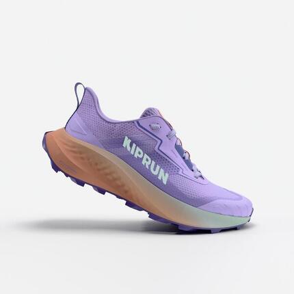 Chaussures de Running Trail et Cross Country Enfant - KIPRUN K500 GRIP noires